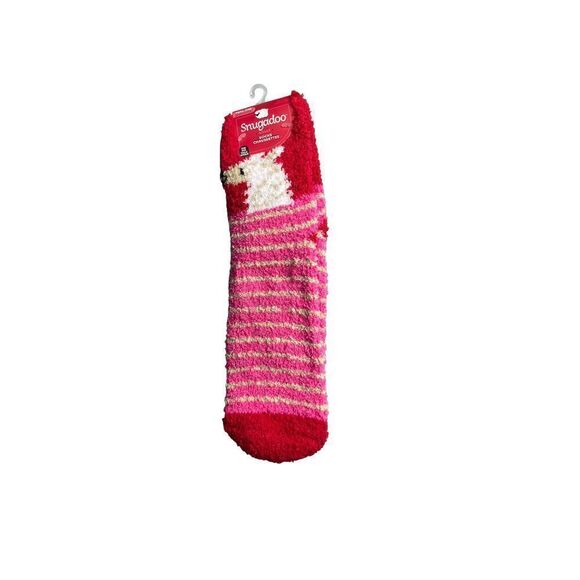 Snugadoo‎ SOFT LLAMA SOCKS STRIPED WOMEN’S ONE SIZE NEW - Picture 1 of 2
